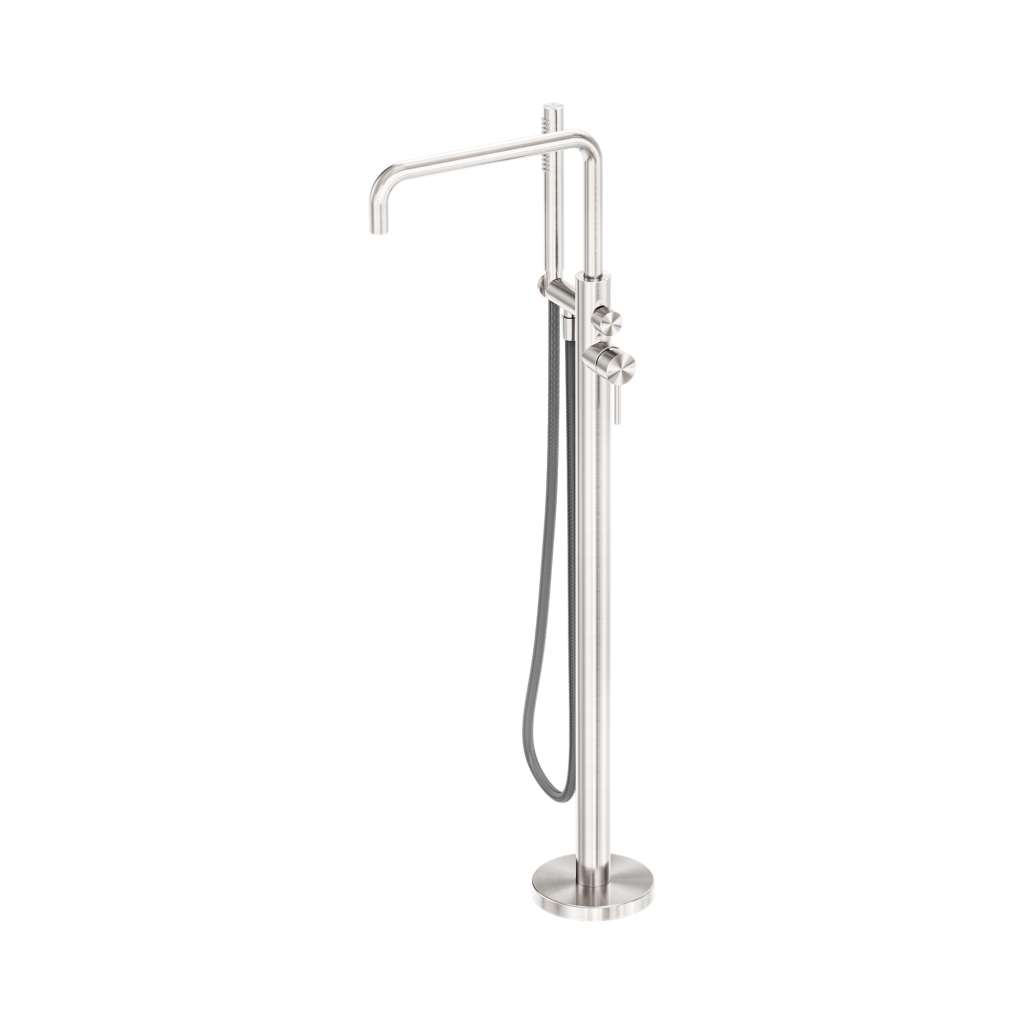 Zen SS316L Freestanding Bath Mixer With Outdoor Shower Hose