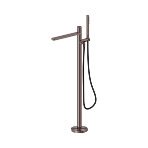 Pure SS316L Progressive Freestanding Bath Mixer With Outdoor Shower Hose