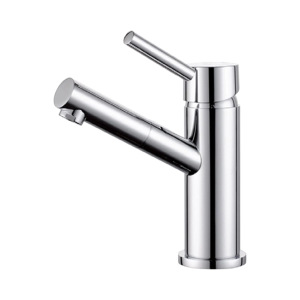 Dolce Basin Mixer Angle Spout Chrome