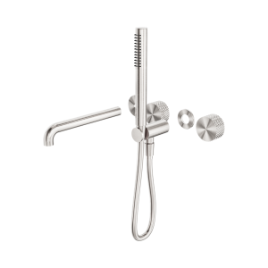 Opal Progressive Shower System Separate Plate With Spout 250mm Trim Kits Only