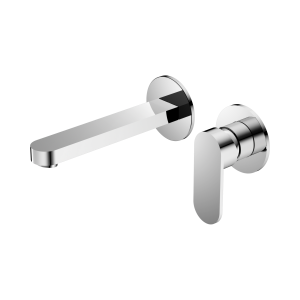 Ecco Wall Basin/Bath Mixer Separate Back Plate