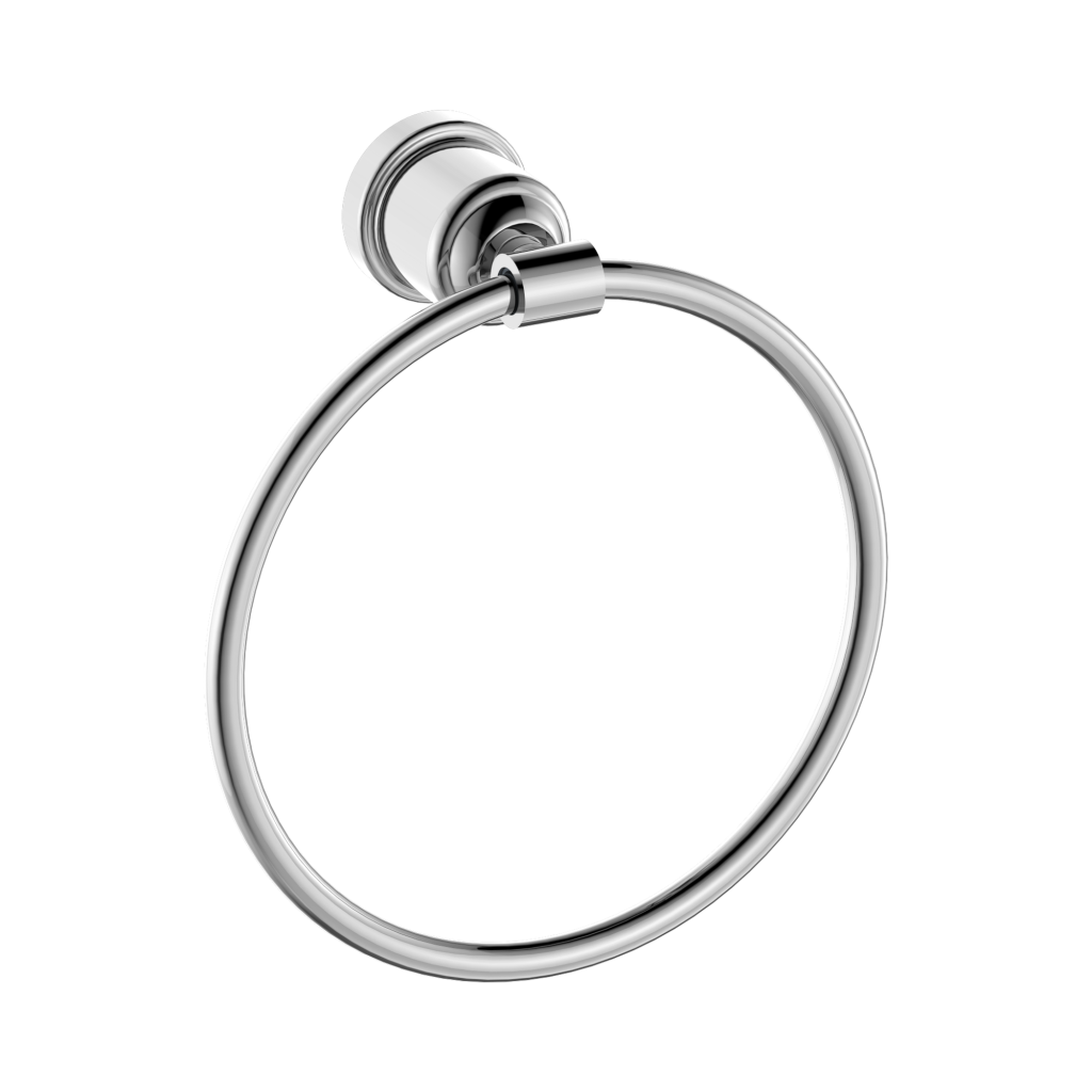York Towel Ring Chrome
