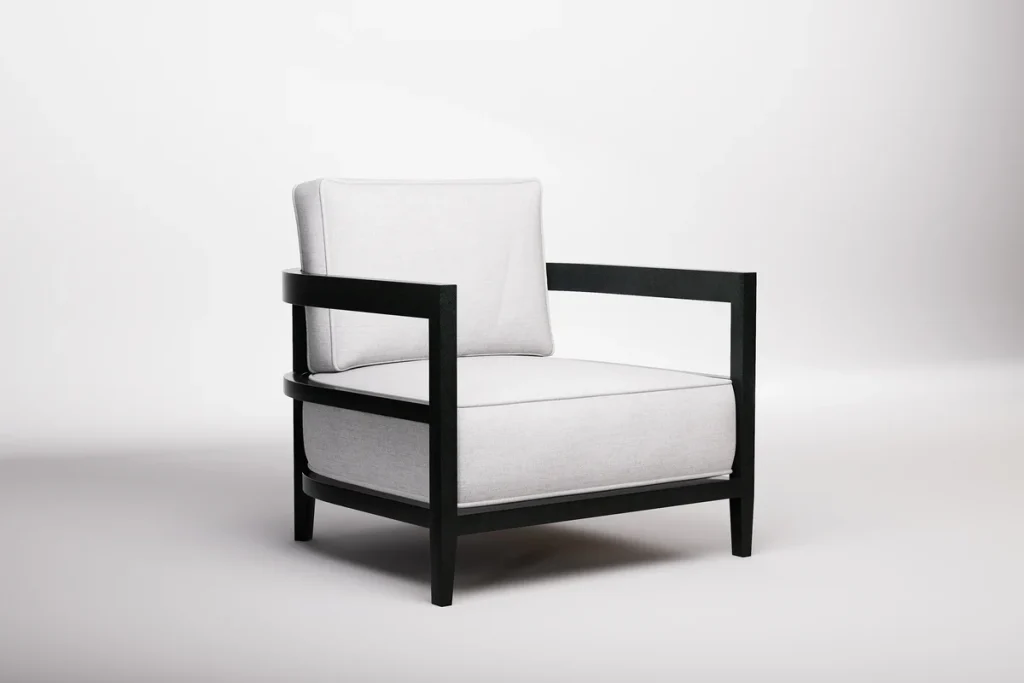 Copenhagen Outdoor Lounge Armchair Aluminium