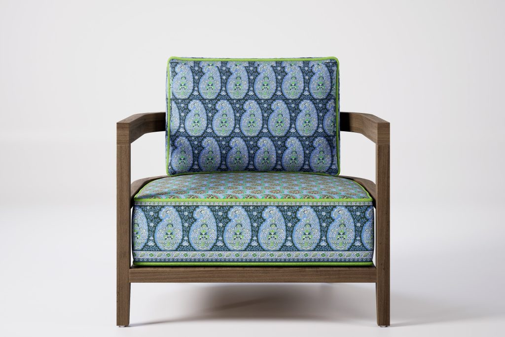 Rome Outdoor Lounge Armchair Teak