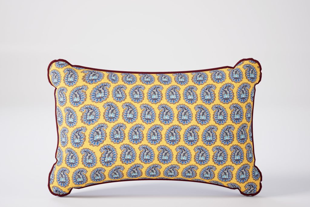Rome Outdoor Scatter Cushions Mid Paisley Earthy