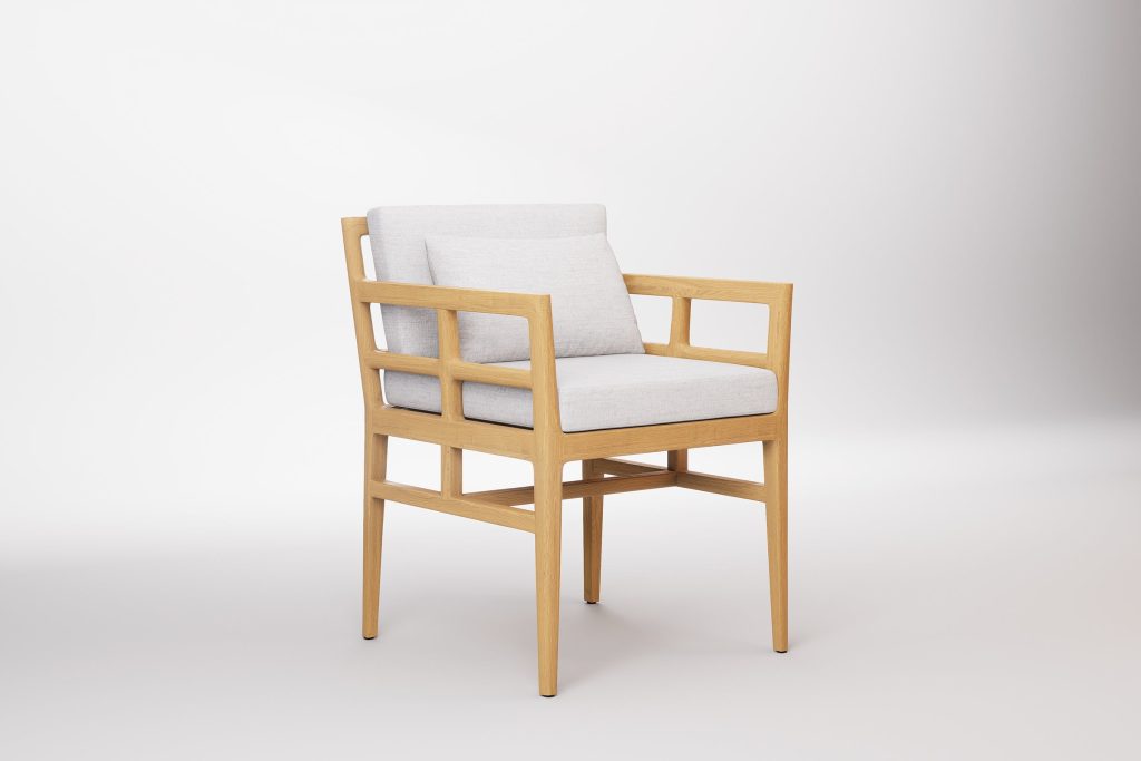 Vienna Outdoor Lounge Armchair Teak