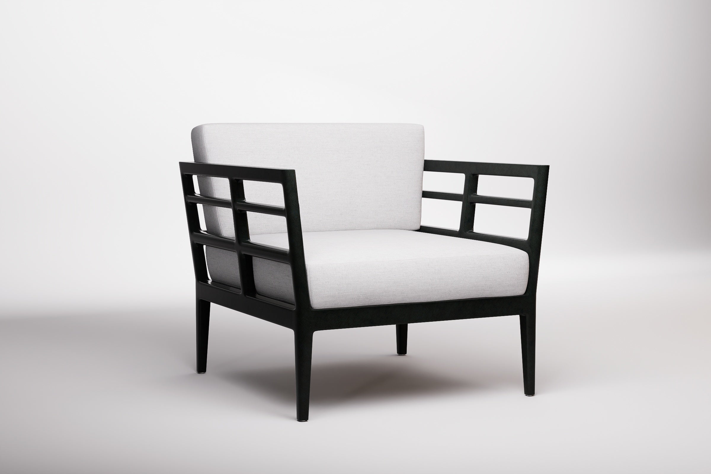 Belle Vie Vienna Outdoor Lounge Armchair Aluminium
